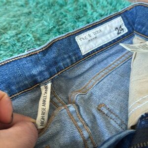 Rag and bone high rise skinny